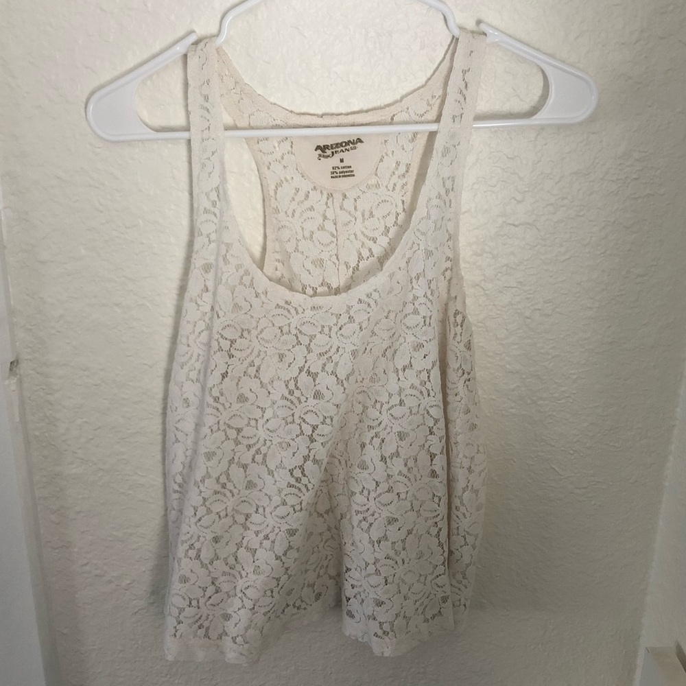Arizona lace tank top